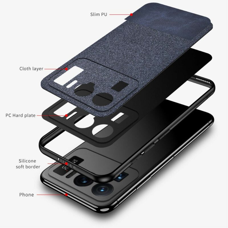 Skal För Xiaomi Mi 11 Ultra Bi-textur Konstläder