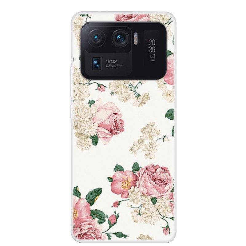 Skal För Xiaomi Mi 11 Ultra Frihetsblommor