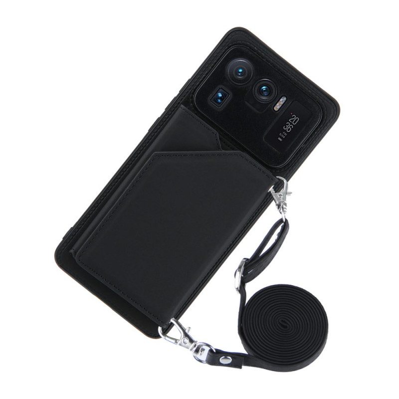 Skal För Xiaomi Mi 11 Ultra Multi-card Holder Lanyard