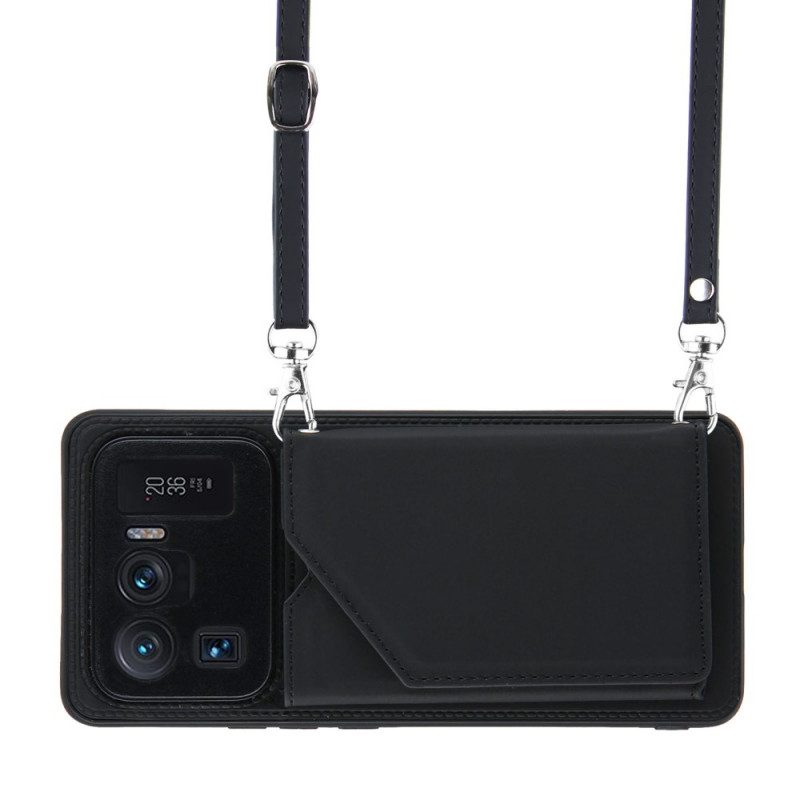 Skal För Xiaomi Mi 11 Ultra Multi-card Holder Lanyard