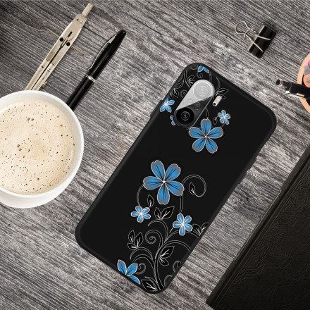 Skal För Xiaomi Mi 11i 5G / Poco F3 Blå Blommor