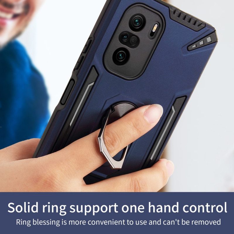 Skal För Xiaomi Mi 11i 5G / Poco F3 Ring-support Design