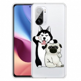 Skal För Xiaomi Mi 11i 5G / Poco F3 Roliga Hundar