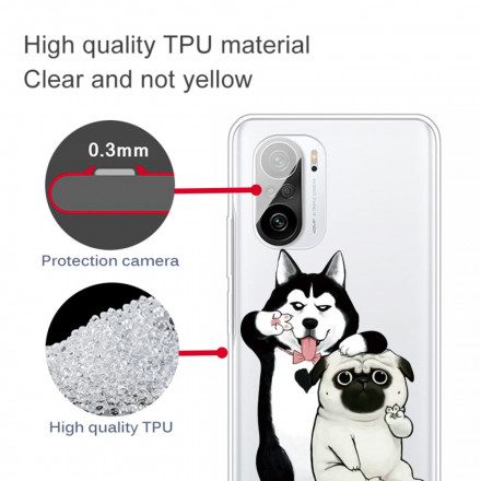 Skal För Xiaomi Mi 11i 5G / Poco F3 Roliga Hundar