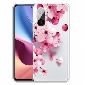 Skal För Xiaomi Mi 11i 5G / Poco F3 Små Rosa Blommor