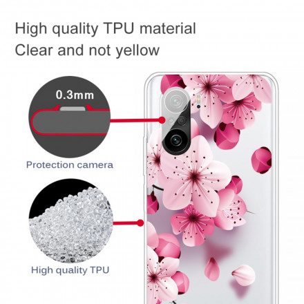 Skal För Xiaomi Mi 11i 5G / Poco F3 Små Rosa Blommor