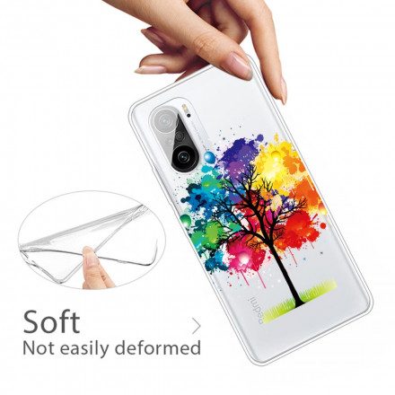 Skal För Xiaomi Mi 11i 5G / Poco F3 Transparent Akvarellträd