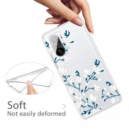 Skal För Xiaomi Mi 11i 5G / Poco F3 Vita Blommor