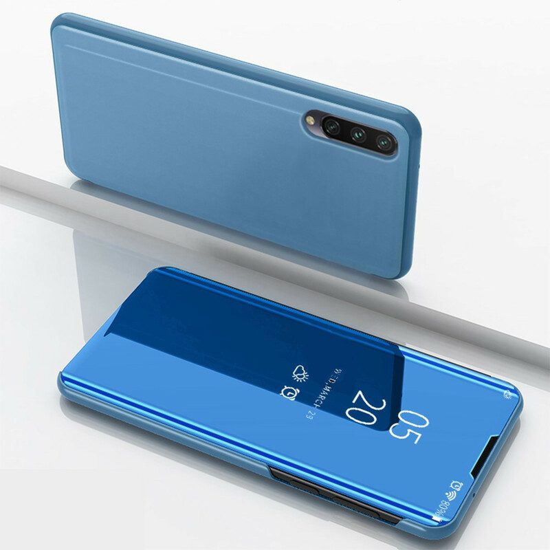 Skal För Xiaomi Mi 9 Lite Spegel Och Konstläder