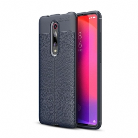 Skal För Xiaomi Mi 9T / Mi 9T Pro Double Line Litchi Lädereffekt