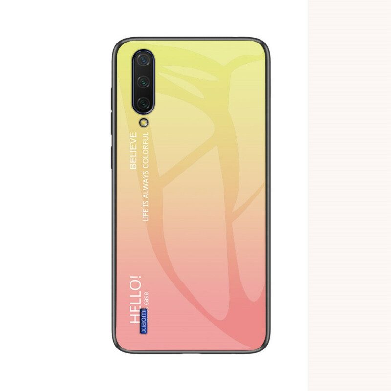 Skal För Xiaomi Mi A3 Hej Härdat Glas