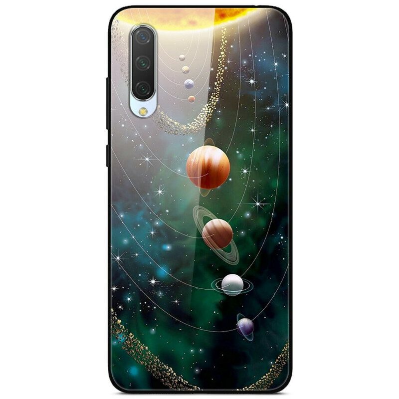 Skal För Xiaomi Mi A3 Solar System Planet Tempered Glass