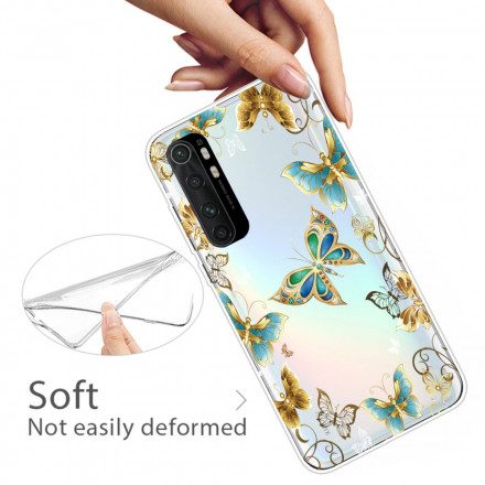 Skal För Xiaomi Mi Note 10 Lite Flygande Fjärilar