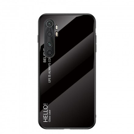 Skal För Xiaomi Mi Note 10 Lite Hej Härdat Glas