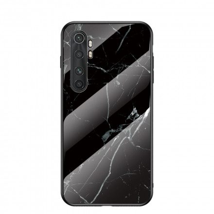 Skal För Xiaomi Mi Note 10 Lite Marmorfärger Härdat Glas