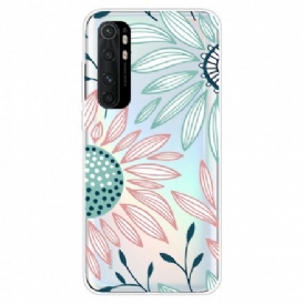 Skal För Xiaomi Mi Note 10 Lite Ren Rosa Blomma