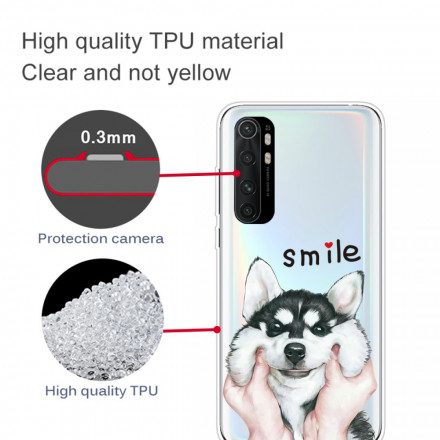 Skal För Xiaomi Mi Note 10 Lite Smile Dog