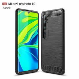 Skal För Xiaomi Mi Note 10 / 10 Pro Borstad Kolfiber