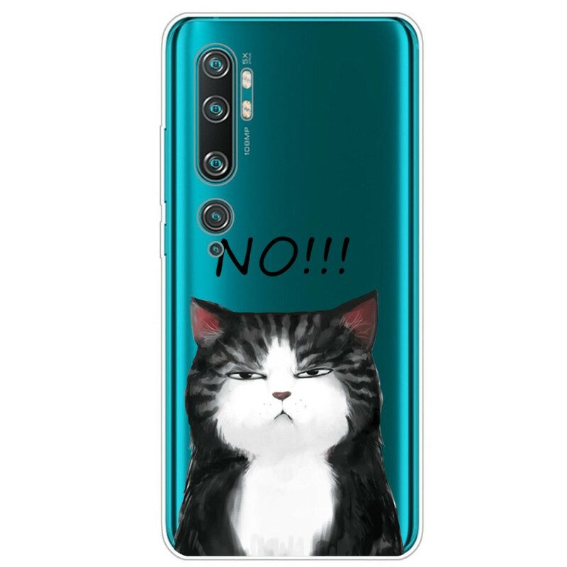 Skal För Xiaomi Mi Note 10 / 10 Pro Katten Som Säger Nej
