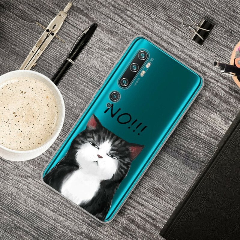 Skal För Xiaomi Mi Note 10 / 10 Pro Katten Som Säger Nej