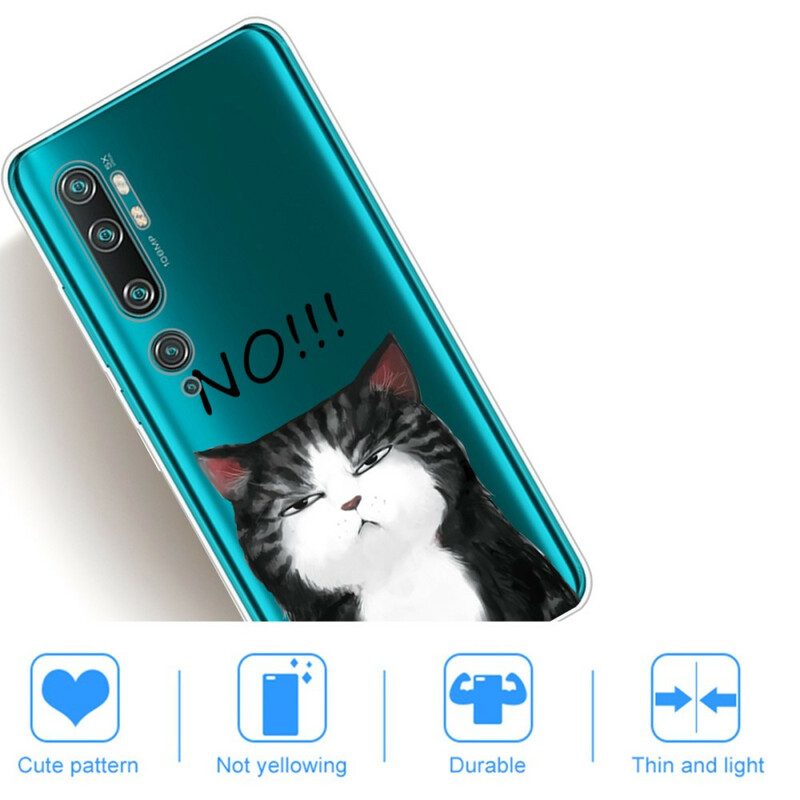 Skal För Xiaomi Mi Note 10 / 10 Pro Katten Som Säger Nej