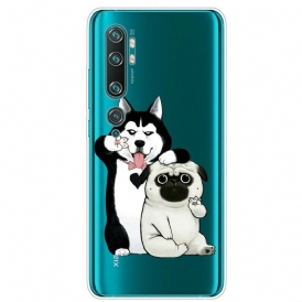 Skal För Xiaomi Mi Note 10 / 10 Pro Roliga Hundar