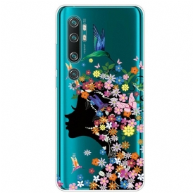 Skal För Xiaomi Mi Note 10 / 10 Pro Snyggt Blomhuvud