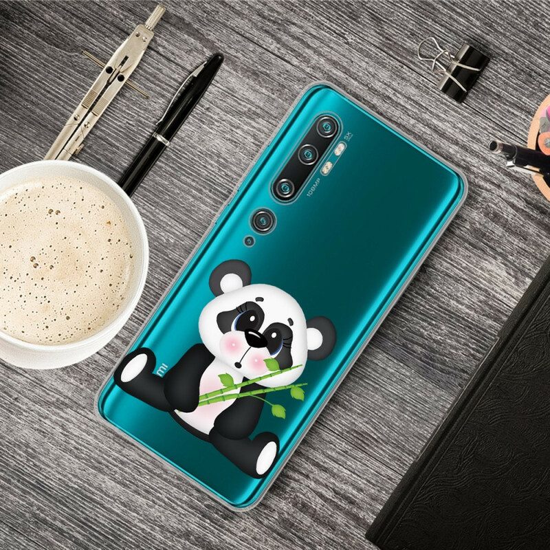 Skal För Xiaomi Mi Note 10 / 10 Pro Transparent Sad Panda