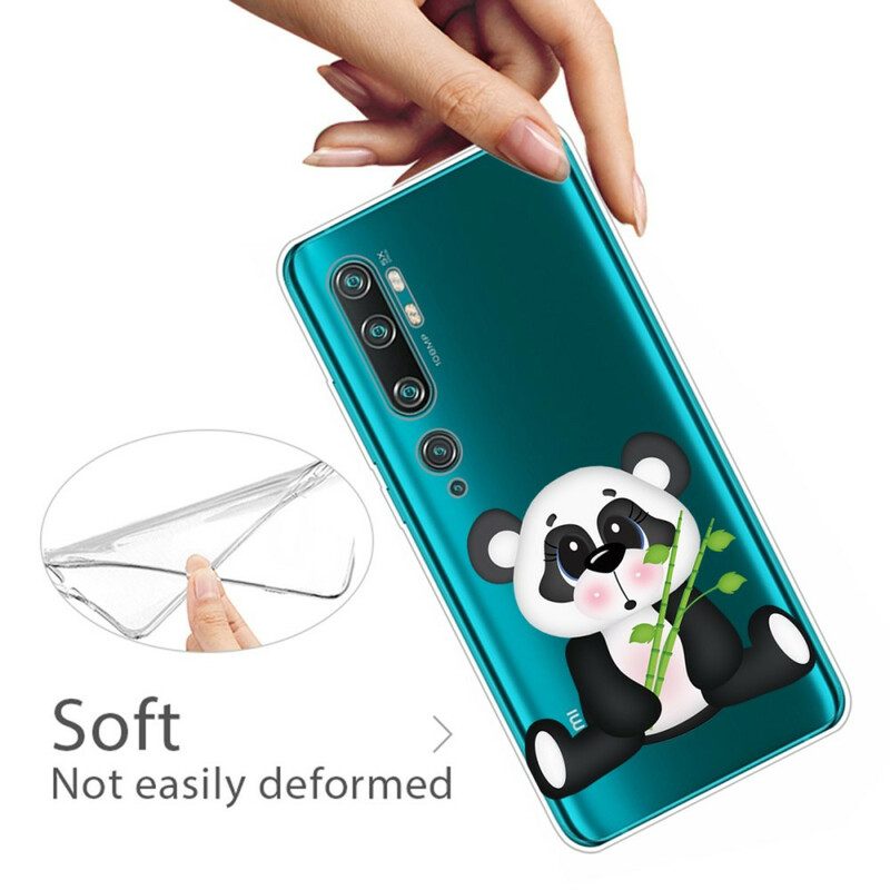 Skal För Xiaomi Mi Note 10 / 10 Pro Transparent Sad Panda