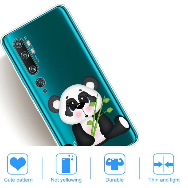 Skal För Xiaomi Mi Note 10 / 10 Pro Transparent Sad Panda