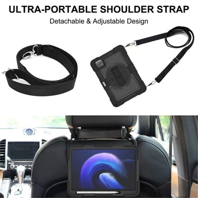 Skal För Xiaomi Pad 6 Ultratålig Med Axelrem