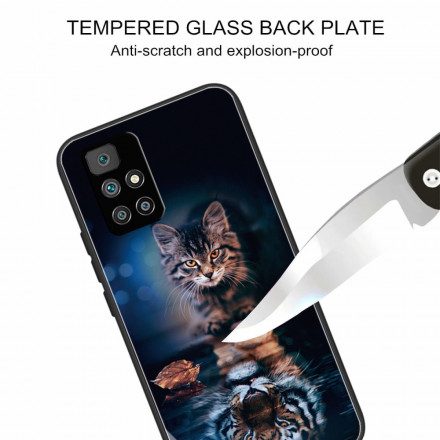 Skal För Xiaomi Redmi 10 Min Tiger Härdat Glas