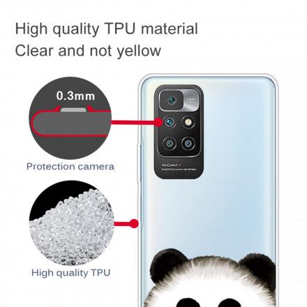 Skal För Xiaomi Redmi 10 Transparent Panda