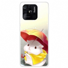 Skal För Xiaomi Redmi 10C Hamster I Regnet