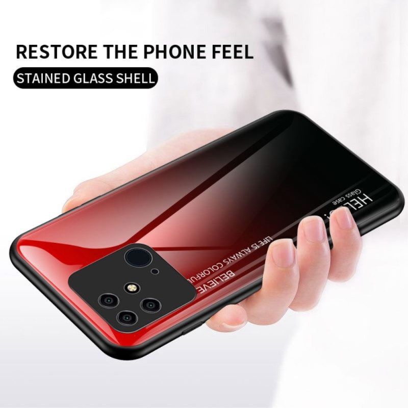 Skal För Xiaomi Redmi 10C Hej Härdat Glas