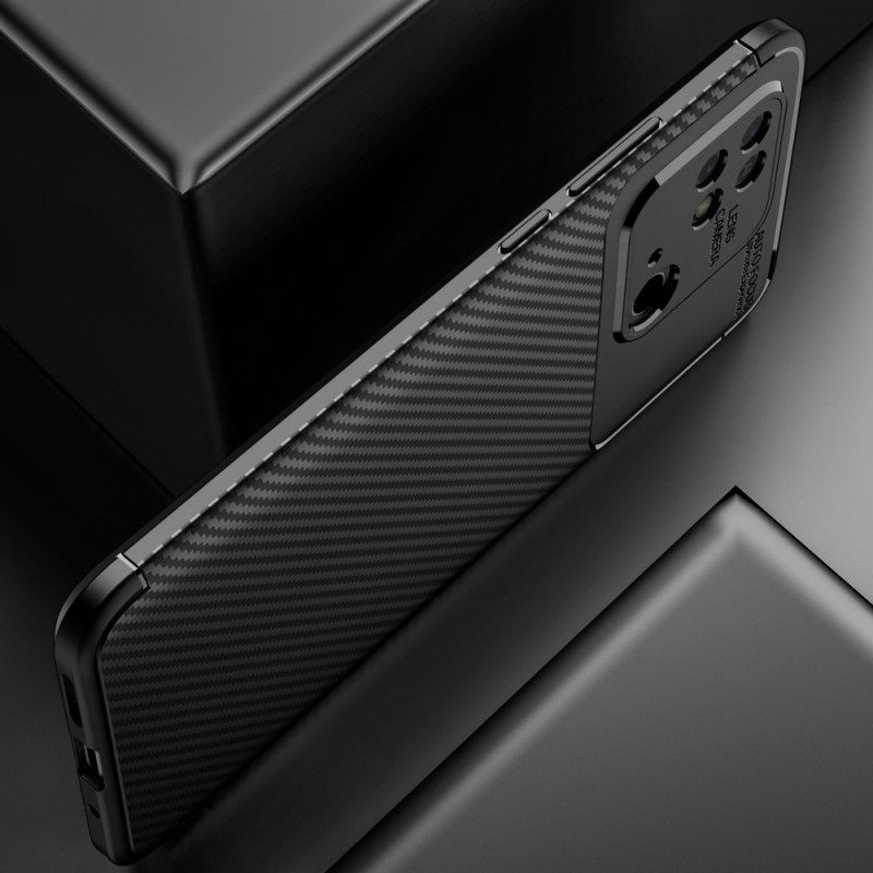 Skal För Xiaomi Redmi 10C Kolfiberstruktur Flexibel