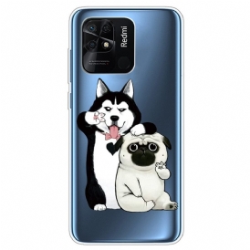 Skal För Xiaomi Redmi 10C Roliga Hundar