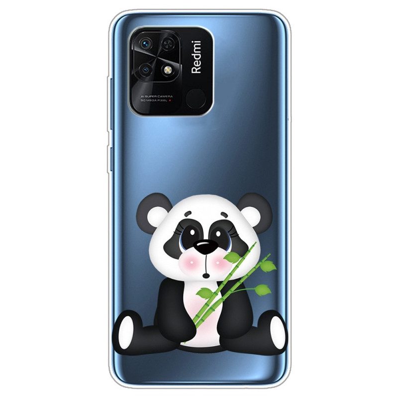 Skal För Xiaomi Redmi 10C Transparent Pretty Panda