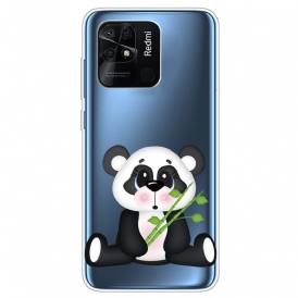 Skal För Xiaomi Redmi 10C Transparent Pretty Panda