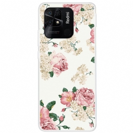 Skal För Xiaomi Redmi 10C Vackra Blommor