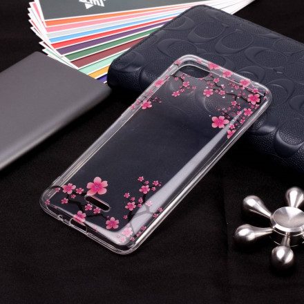 Skal För Xiaomi Redmi 6A Blommande Träd Transparent