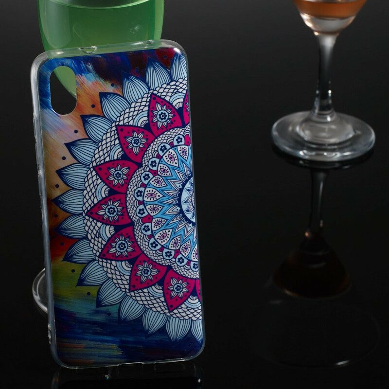 Skal För Xiaomi Redmi 7A Fluorescerande Färgglada Mandala