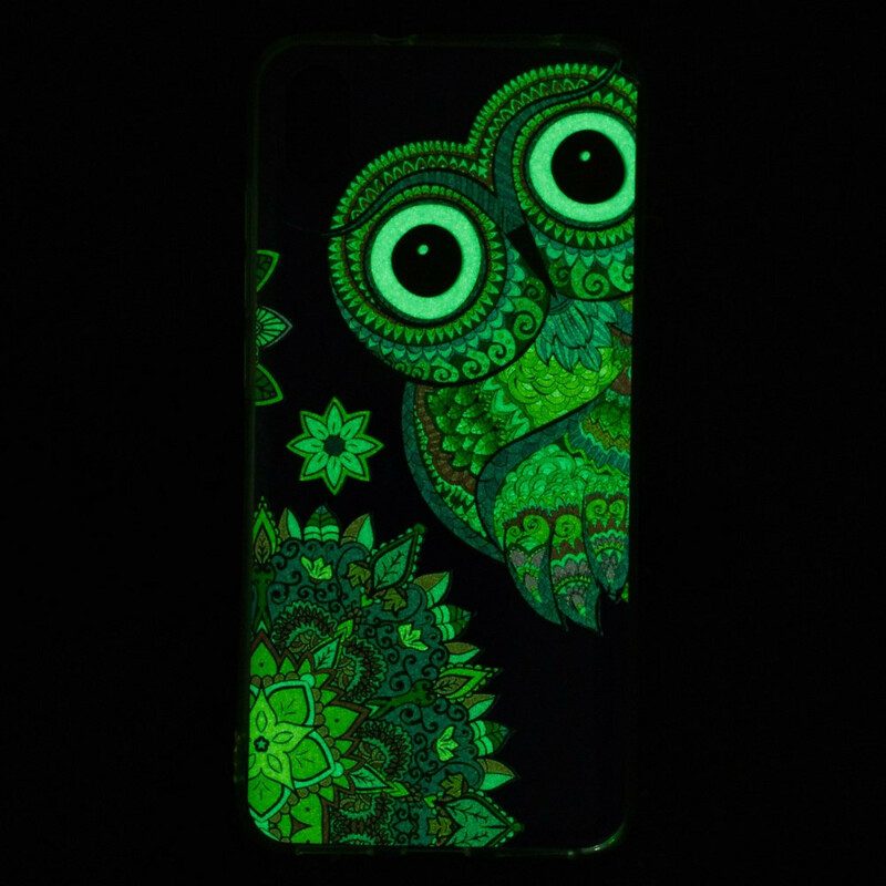 Skal För Xiaomi Redmi 7A Fluorescerande Uggla