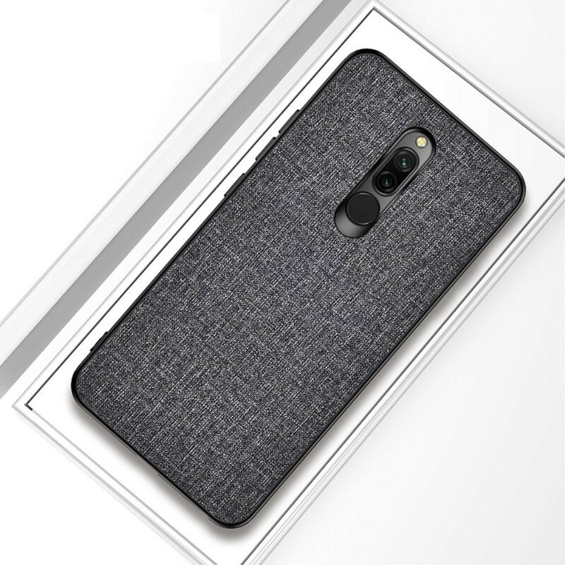 Skal För Xiaomi Redmi 8 Hybrid Tygdesign