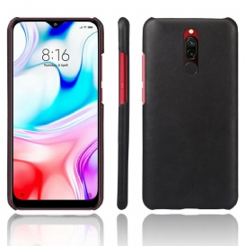 Skal För Xiaomi Redmi 8 Ksq Lädereffekt