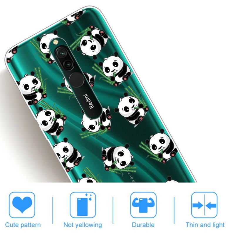 Skal För Xiaomi Redmi 8 Små Pandor