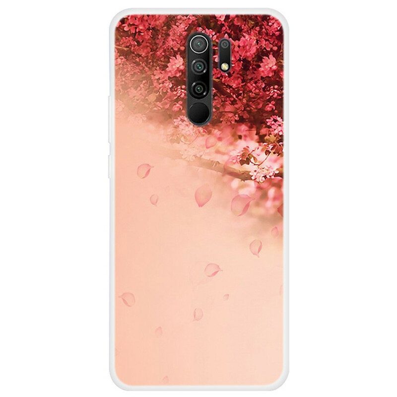 Skal För Xiaomi Redmi 9 Transparent Romantiskt Träd