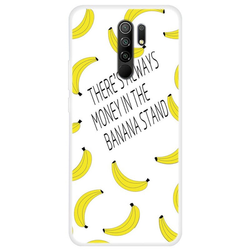 Skal För Xiaomi Redmi 9 Transparenta Bananpengar