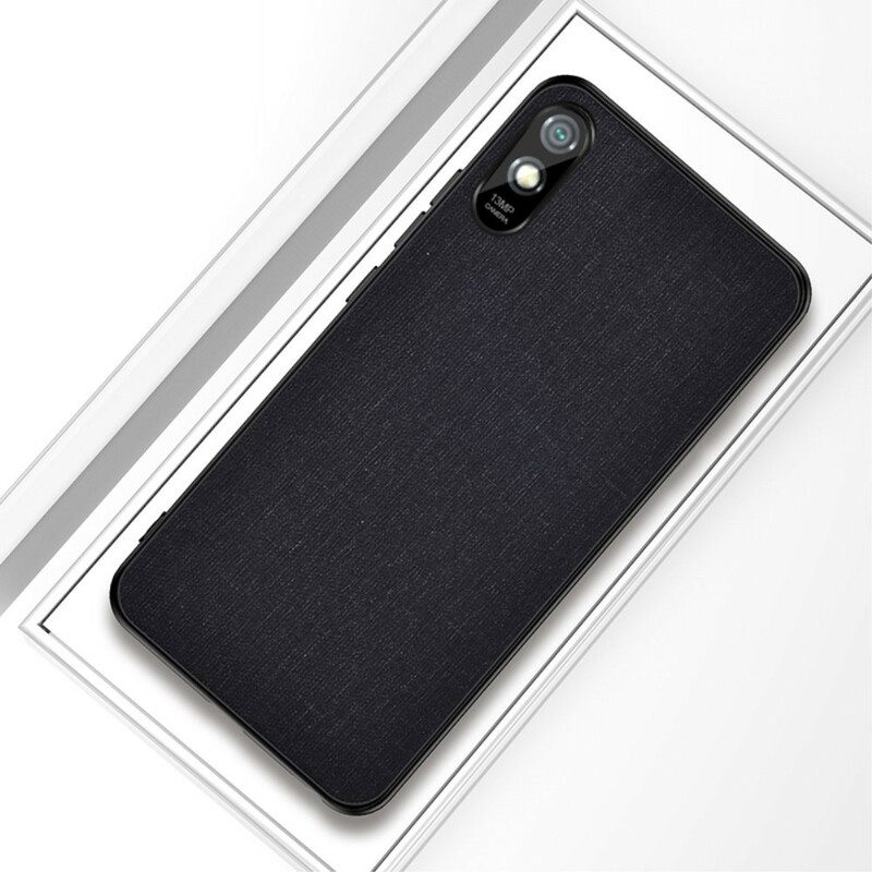 Skal För Xiaomi Redmi 9A Hybrid Tygdesign