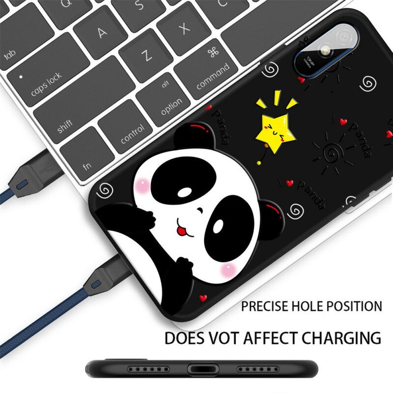 Skal För Xiaomi Redmi 9A Pandastjärna